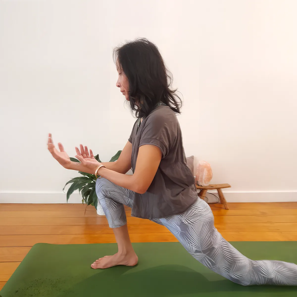 Sarum Men practising River Flow Yoga